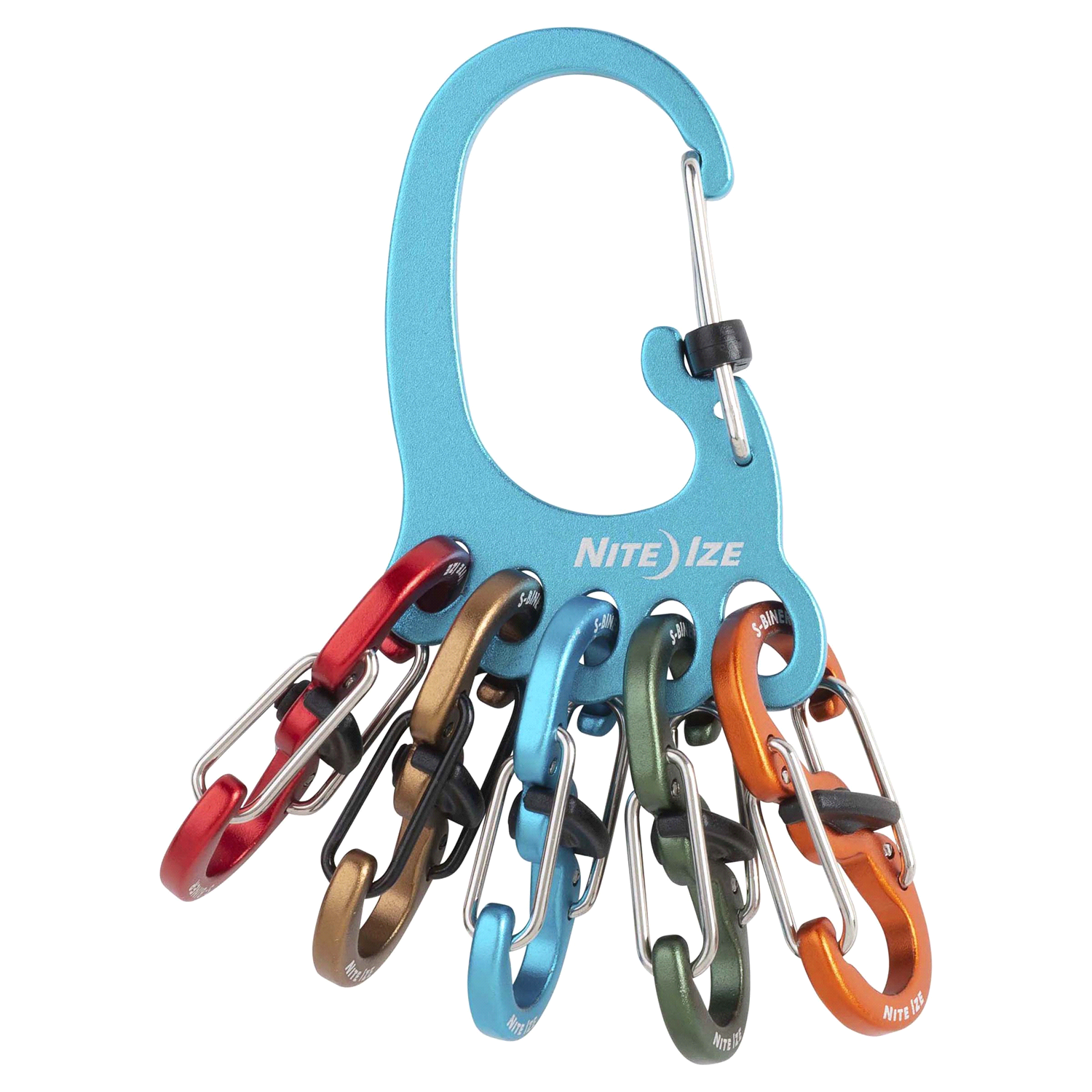 slide 3 of 5, Nite Ize BigFoot Locker KeyRack Aluminum - Assorted, 1 ct
