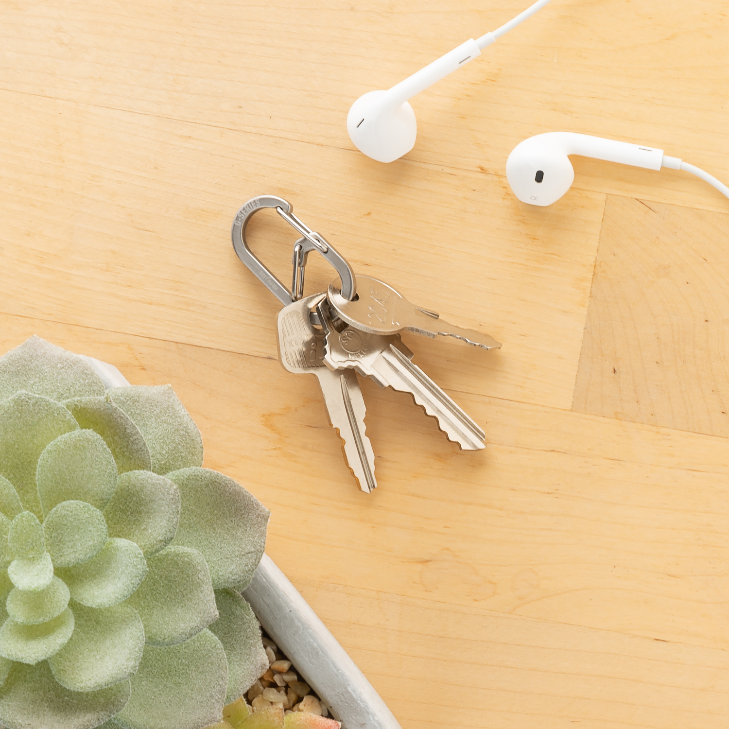 slide 4 of 5, Nite Ize G-Series Biner #1 - Stainless, 2 ct