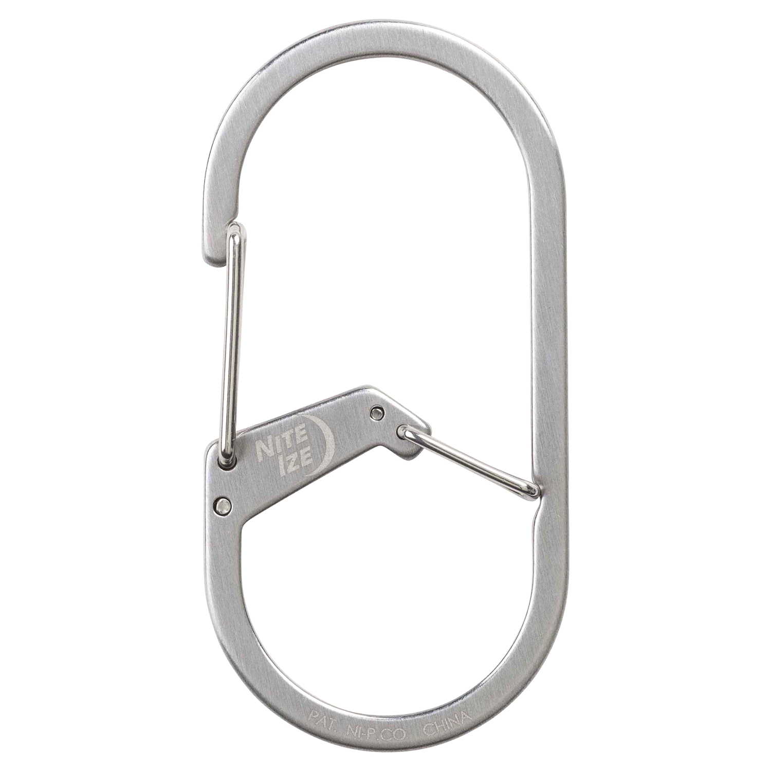 slide 5 of 5, Nite Ize G-Series Stainless Dual Chamber Carabiner 1 ea, 1 ct