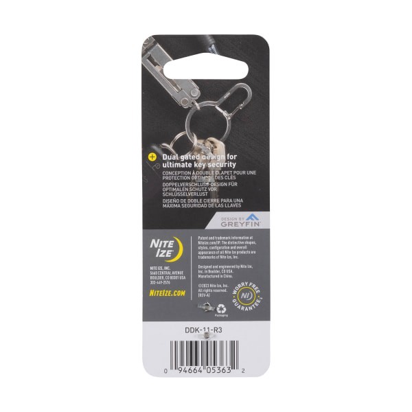 slide 14 of 29, NITE IZE O-Series Gated Key Ring, 2 ct