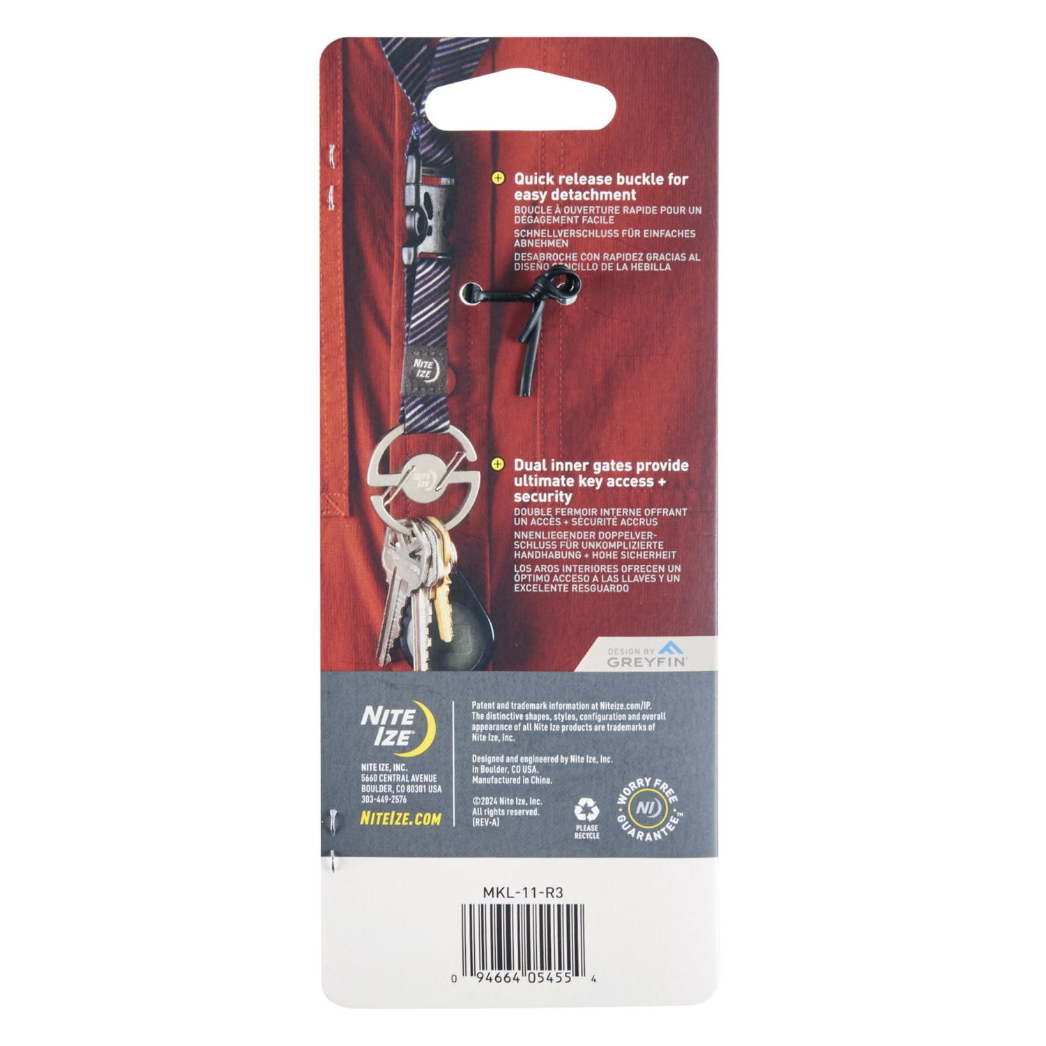 slide 2 of 8, NITE IZE NiteIze Medallion Key Lanyard, 1 ct