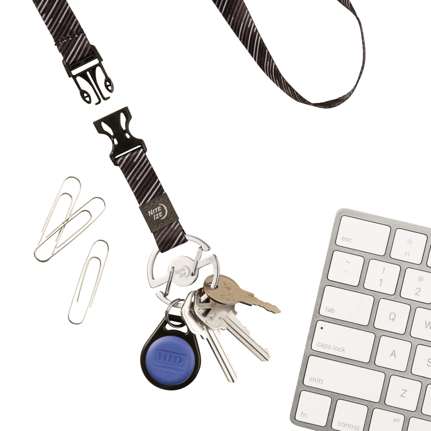 slide 6 of 8, NITE IZE NiteIze Medallion Key Lanyard, 1 ct