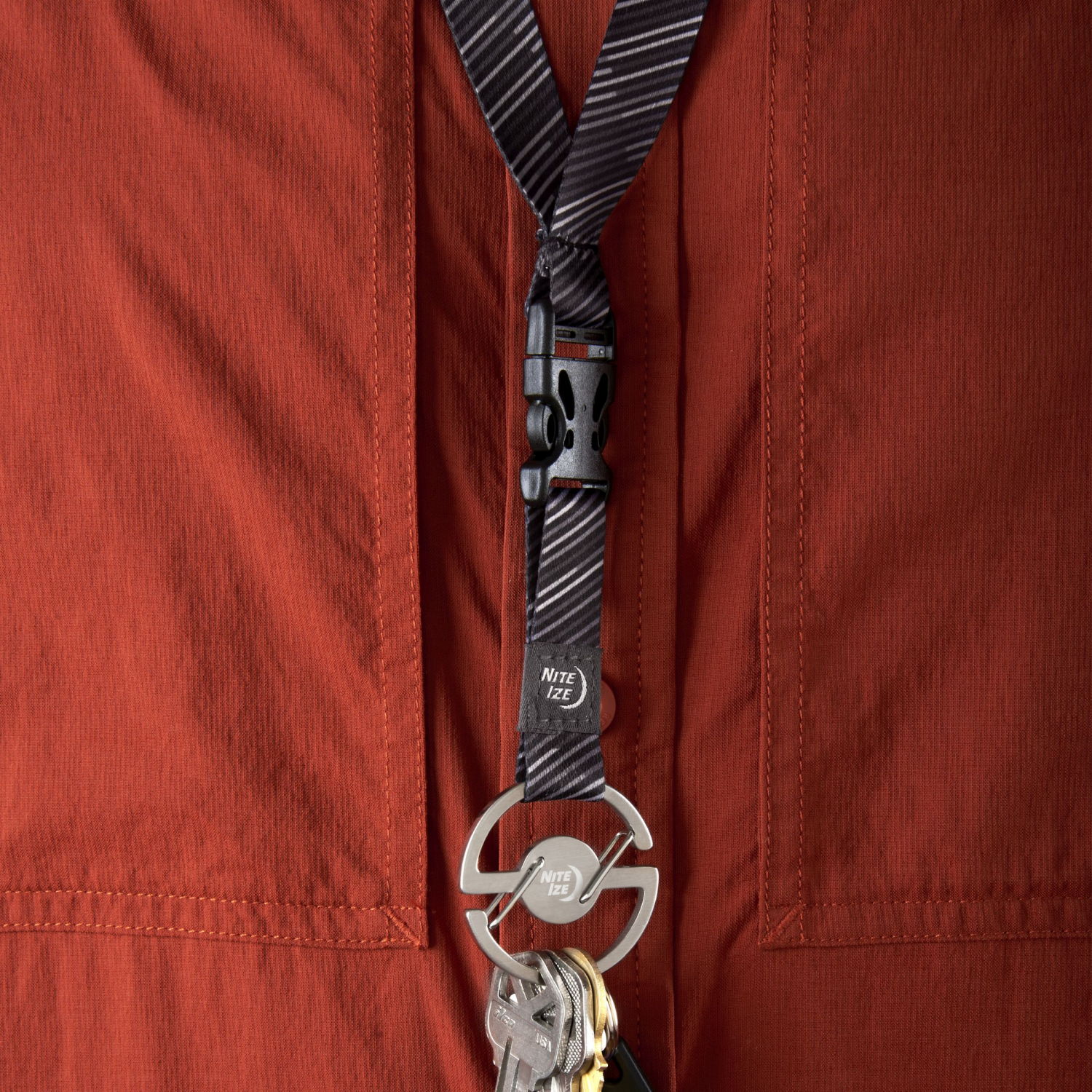 slide 4 of 8, NITE IZE NiteIze Medallion Key Lanyard, 1 ct