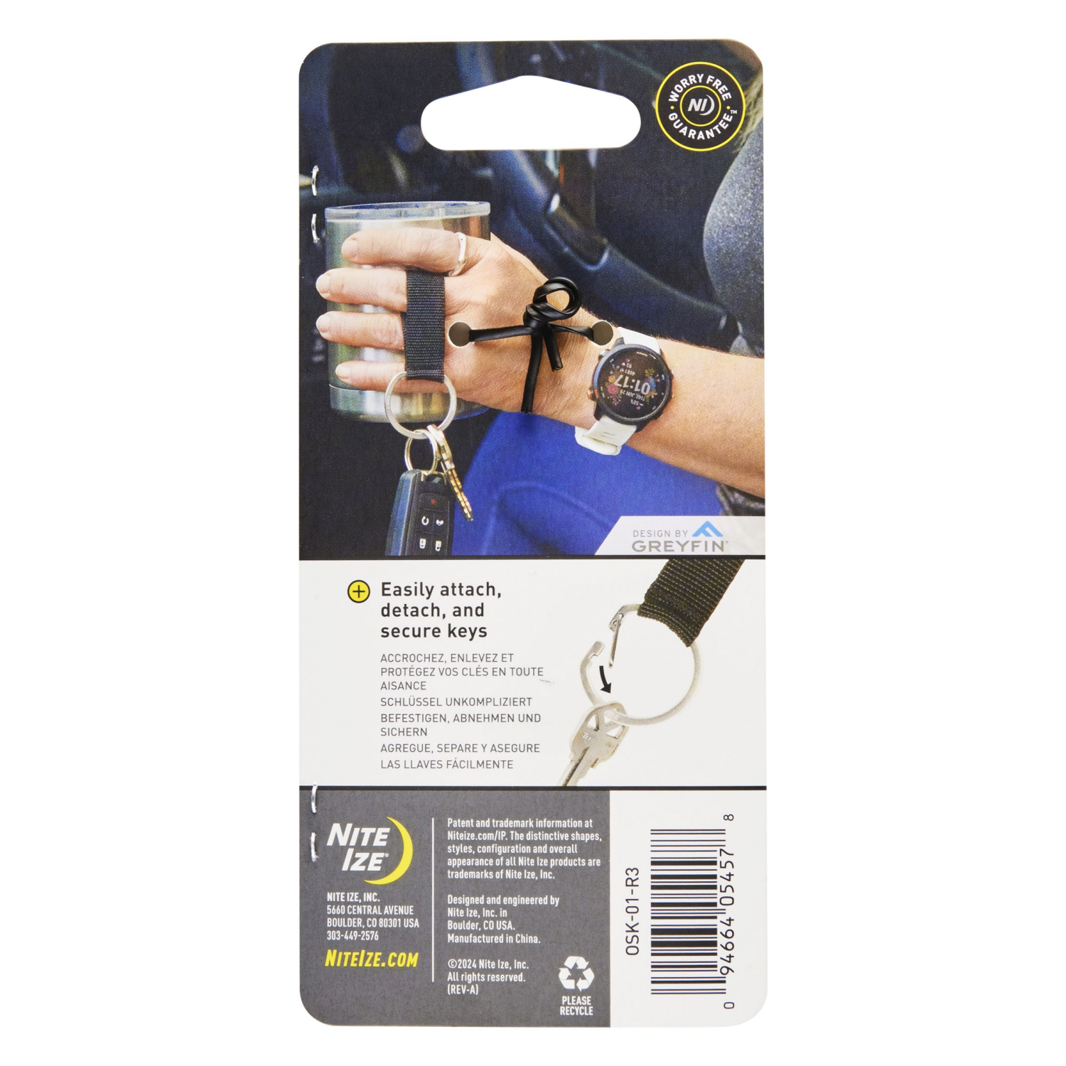 slide 4 of 8, NITE IZE NiteIze O-Series Keychain, 1 ct