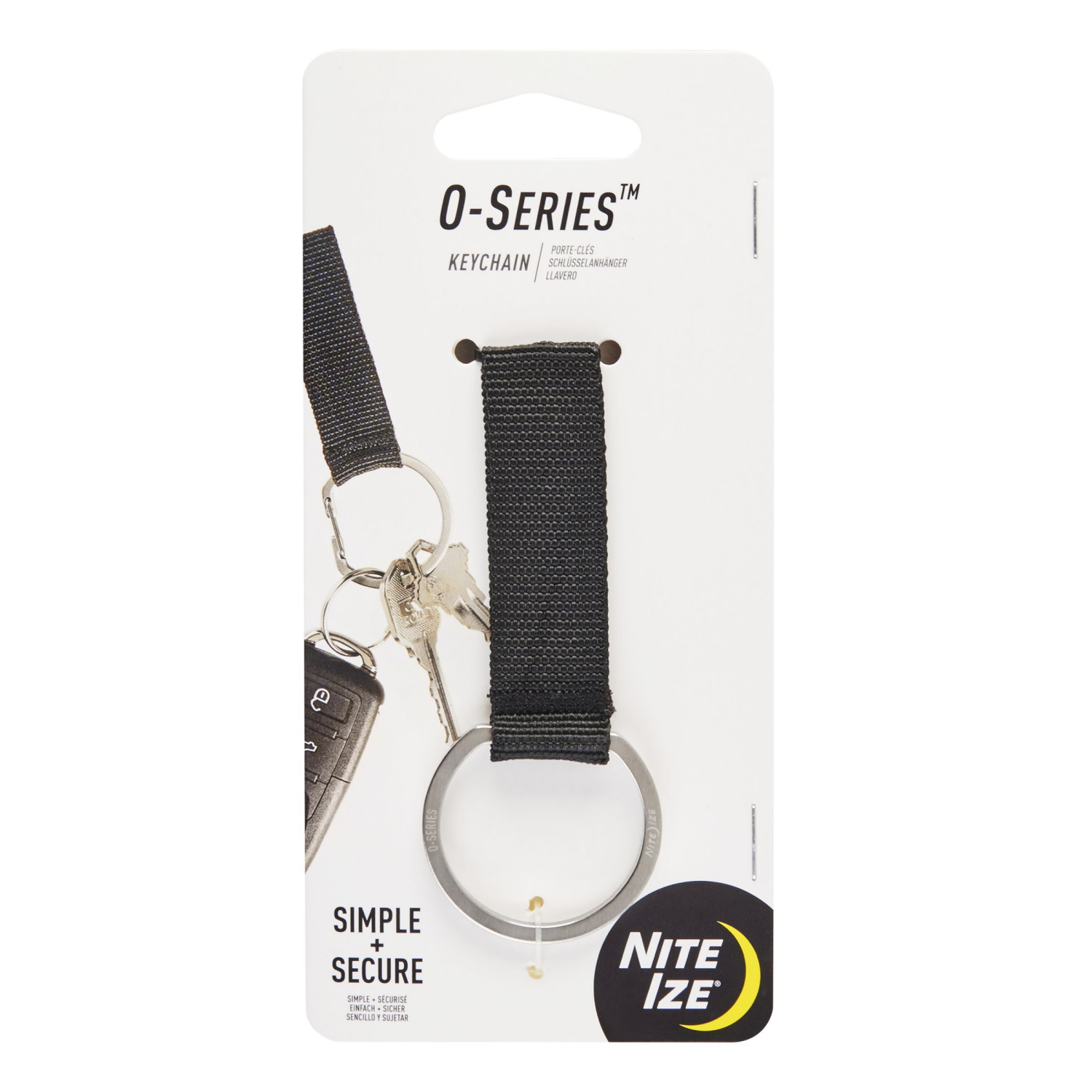slide 1 of 8, NITE IZE NiteIze O-Series Keychain, 1 ct