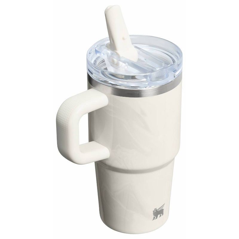 slide 2 of 3, Stanley 20 oz Stainless Steel Quencher Pro Tour Tumbler Calcite Calacatta, 20 oz