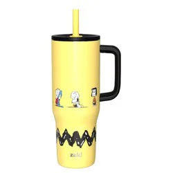 Peanuts 30 fl oz Tumbler with Handle Yellow