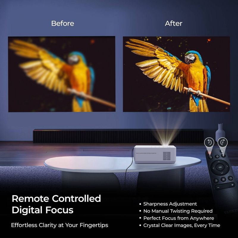 slide 4 of 10, Vankyo Leisure 3W Neo Projector - White, 1 ct