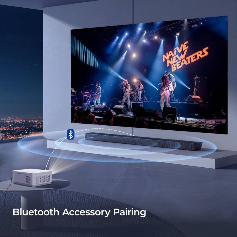 slide 10 of 10, Vankyo Leisure 3W Neo Projector - White, 1 ct