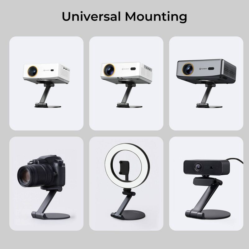 slide 9 of 9, Vankyo Foldable Projector Stand - Black, 1 ct