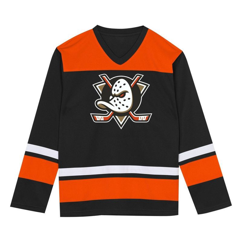 slide 2 of 3, NHL Anaheim Ducks Boys' Team Jersey - L, 1 ct