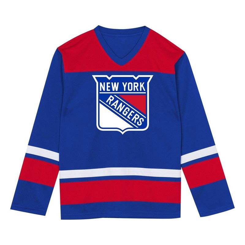 slide 2 of 3, NHL New York Rangers Boys' Team Jersey - XL, 1 ct