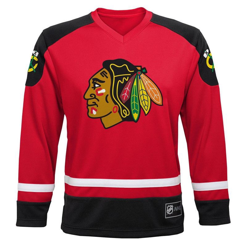 slide 2 of 2, NHL Chicago Blackhawks Boys' Connor Bedard Team Jersey - M, 1 ct