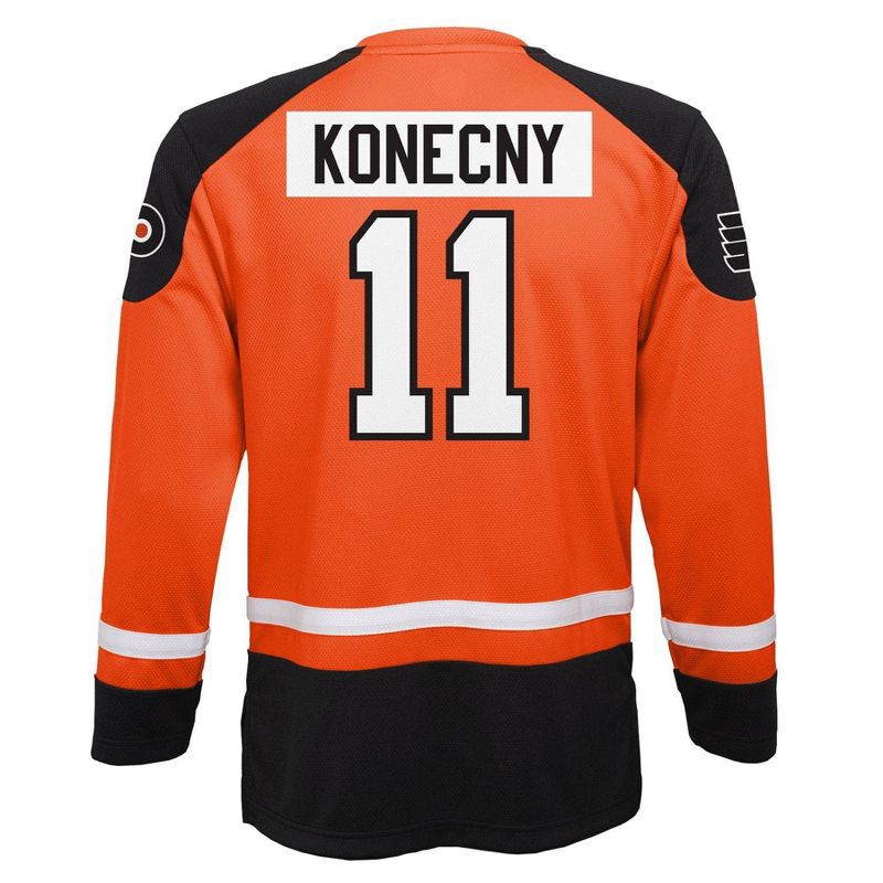 slide 3 of 3, NHL Philadelphia Flyers Boys' Travis Konecny Team Jersey - XS, 1 ct