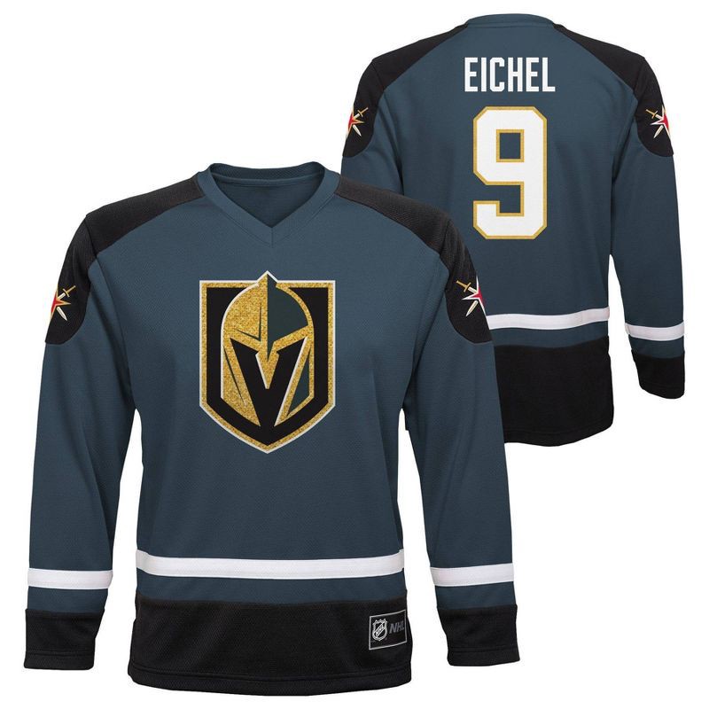 slide 1 of 3, NHL Vegas Golden Knights Boys' Jack Eichel Team Jersey - L, 1 ct