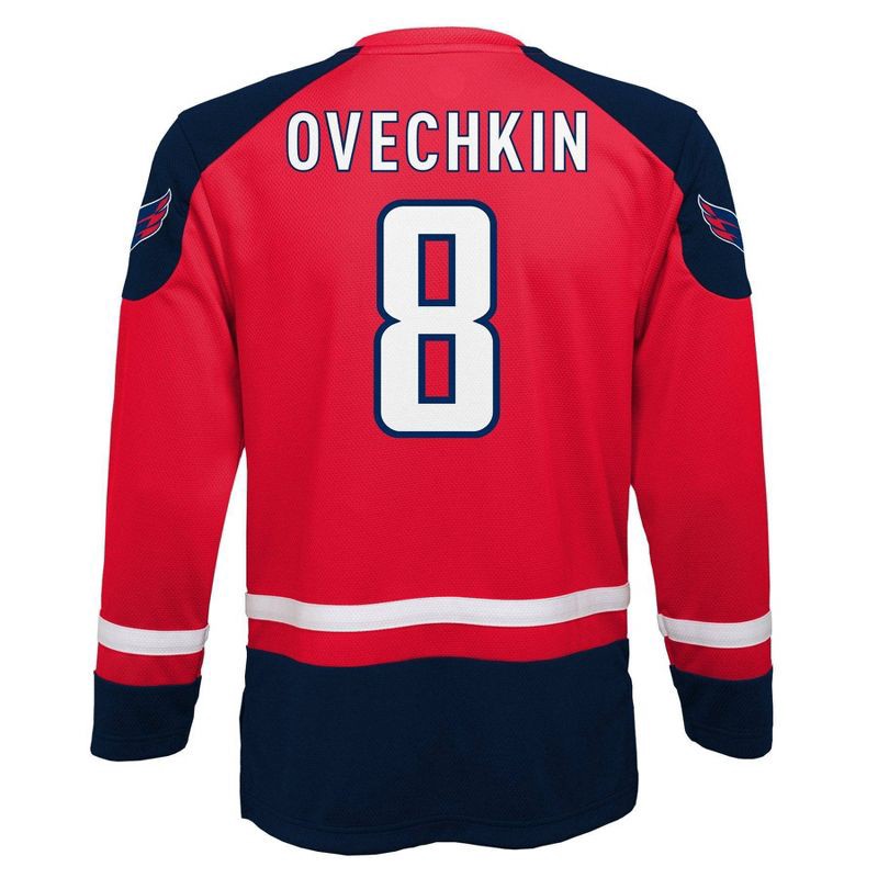 slide 2 of 2, NHL Washington Capitals Boys' Alexander Ovechkin Team Jersey - S, 1 ct