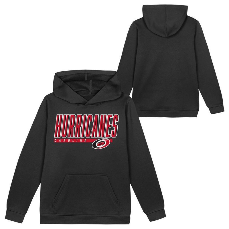 slide 1 of 3, NHL Carolina Hurricanes Boys' Poly Fleece Hooded Sweatshirt - XL, 1 ct