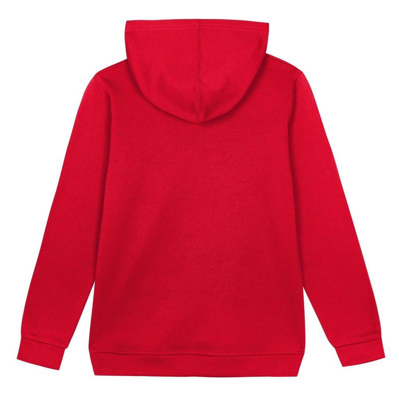 slide 3 of 3, NHL Detroit Red Wings Boys' Poly Fleece Hooded Sweatshirt - XS, 1 ct