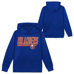 NHL New York Islanders Boys' Poly Fleece Hooded Sweatshirt - L