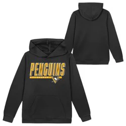 NHL Pittsburgh Penguins Boys' Poly Fleece Hooded Sweatshirt - M
