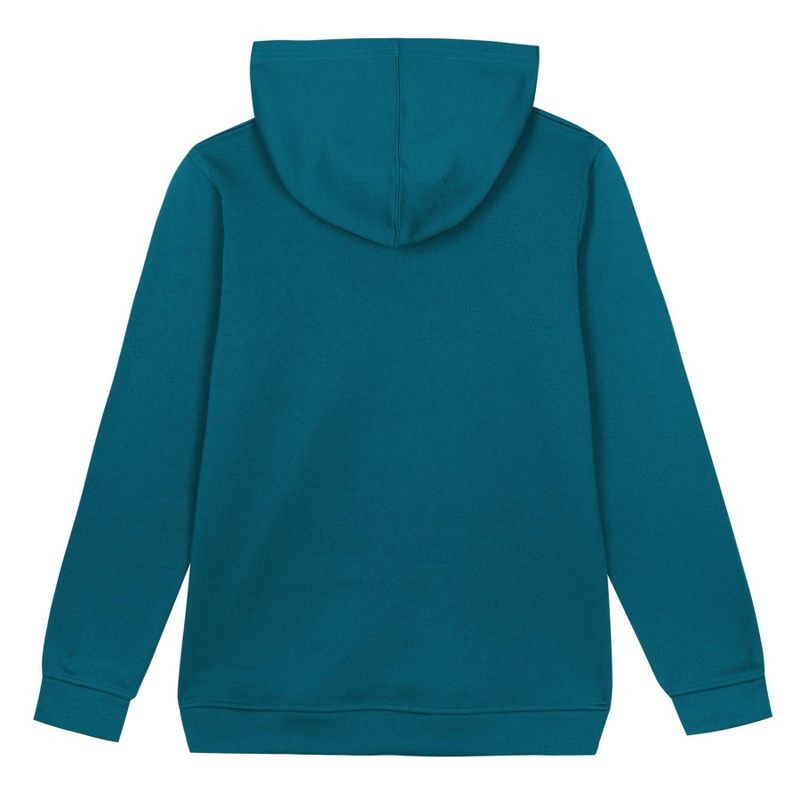 slide 3 of 3, NHL San Jose Sharks Boys' Poly Fleece Hooded Sweatshirt - XL, 1 ct