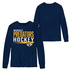 NHL Nashville Predators Boys' Long Sleeve T-Shirt - XL