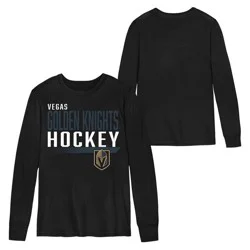 NHL Vegas Golden Knights Boys' Long Sleeve T-Shirt - XS