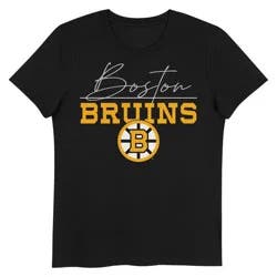 NHL Boston Bruins Girls' V-Neck T-Shirt - XL