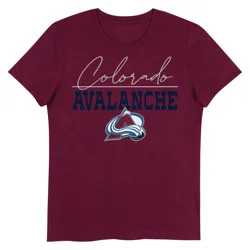 NHL Colorado Avalanche Girls' V-Neck T-Shirt - M