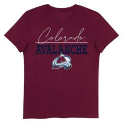 NHL Colorado Avalanche Girls' V-Neck T-Shirt - M