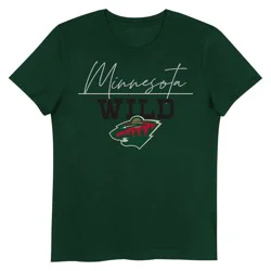 NHL Minnesota Wild Girls' V-Neck T-Shirt - S