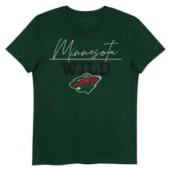 NHL Minnesota Wild Girls' V-Neck T-Shirt - S