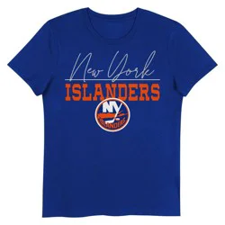 NHL New York Islanders Girls' V-Neck T-Shirt - S