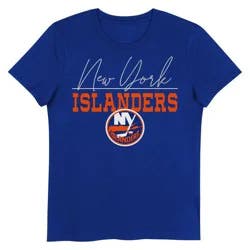 NHL New York Islanders Girls' V-Neck T-Shirt - M