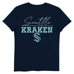 NHL Seattle Kraken Girls' V-Neck T-Shirt - M