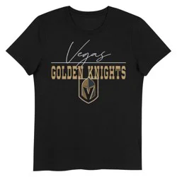 NHL Vegas Golden Knights Girls' V-Neck T-Shirt - XL