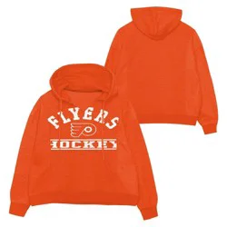 NHL Philadelphia Flyers Girls' Long Sleeve Hooded Sweatshirt - XL