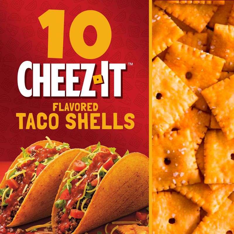 slide 2 of 9, Ortega Cheez-It Flavored Taco Shells - 4.6oz, 4.6 oz