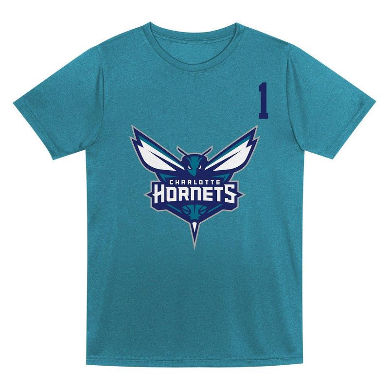 slide 2 of 3, NBA Charlotte Hornets Kids' LaMelo Ball Performance T-Shirt - L, 1 ct