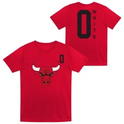 NBA Chicago Bulls Kids' Coby White Performance T-Shirt - L