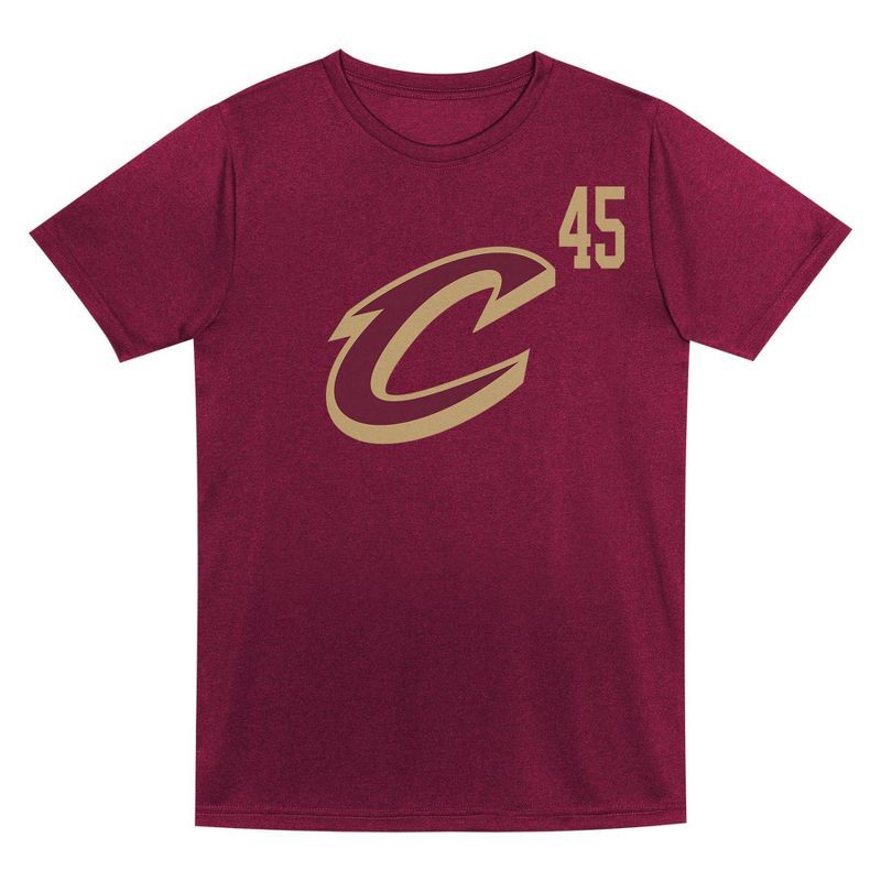slide 2 of 3, NBA Cleveland Cavaliers Kids' Donovan Mitchell Performance T-Shirt - L, 1 ct