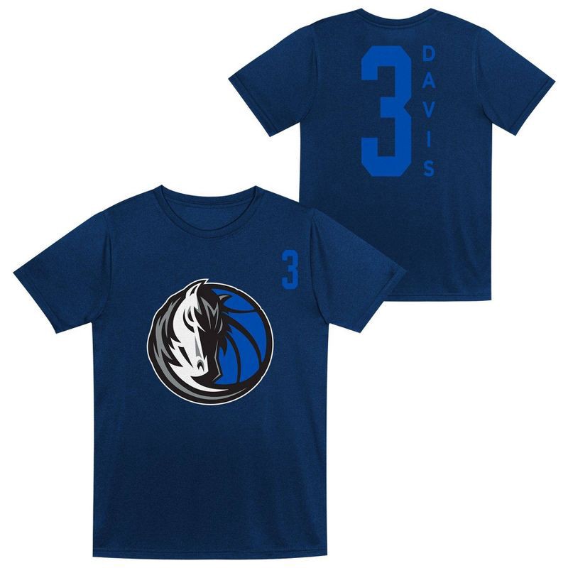 slide 1 of 3, NBA Dallas Mavericks Kids' Anthony Davis Performance T-Shirt - S, 1 ct