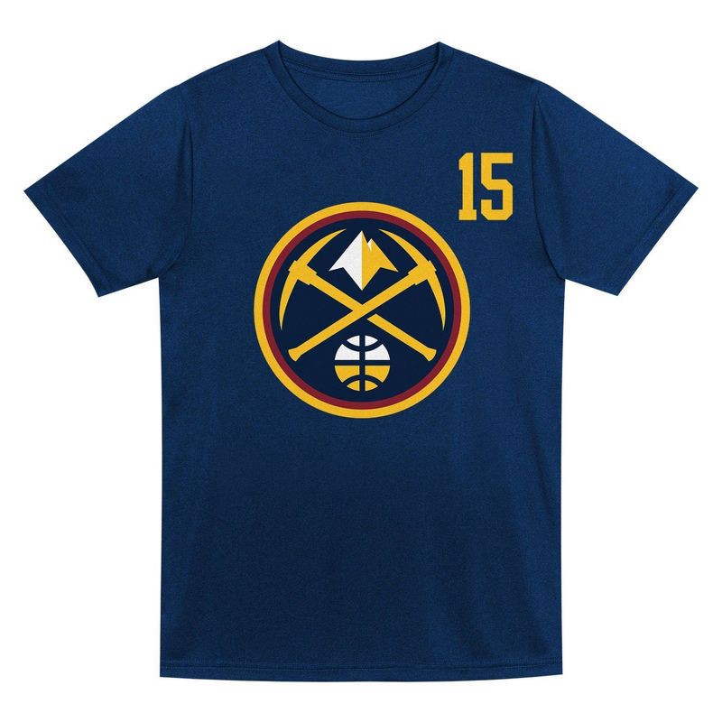 slide 2 of 3, NBA Denver Nuggets Kids' Nikola Jokić Performance T-Shirt - XS, 1 ct