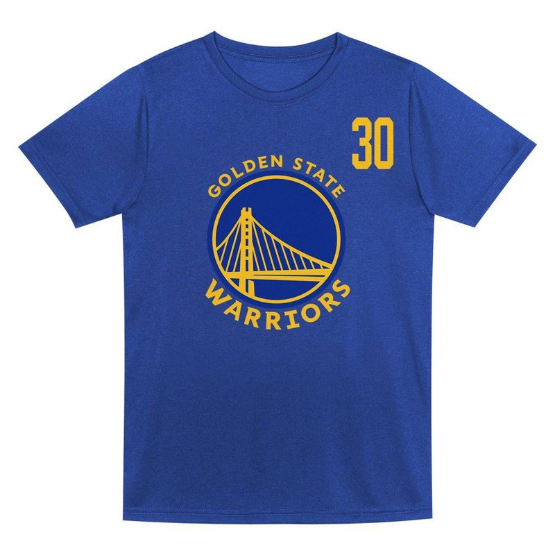 slide 2 of 3, NBA Golden State Warriors Kids' Stephen Curry Performance T-Shirt - XL, 1 ct