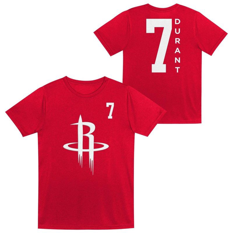 slide 1 of 3, NBA Houston Rockets Kids' Kevin Durant Performance T-Shirt - XL, 1 ct