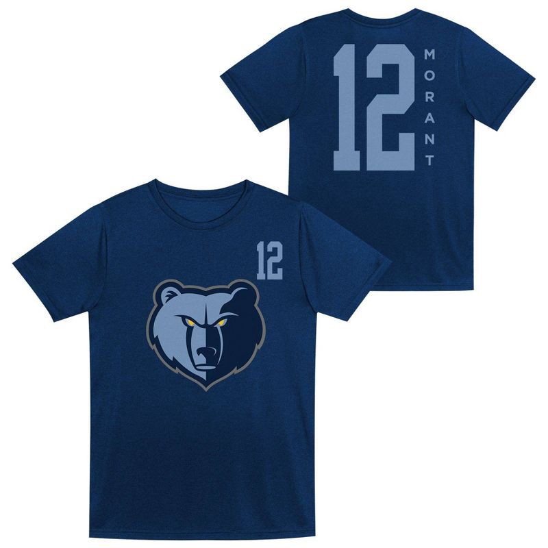 slide 1 of 3, NBA Memphis Grizzlies Kids' Ja Morant Performance T-Shirt - XS, 1 ct