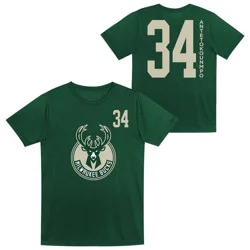 NBA Milwaukee Bucks Kids' Giannis Antetokounmpo Performance T-Shirt - XS