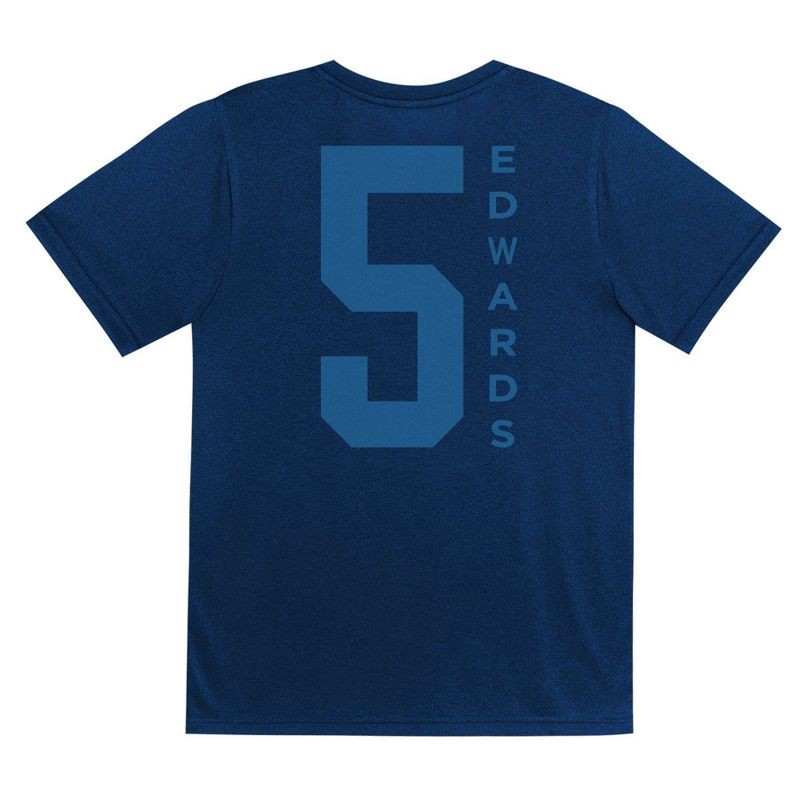 slide 3 of 3, NBA Minnesota Timberwolves Kids' Anthony Edwards Performance T-Shirt - XS, 1 ct