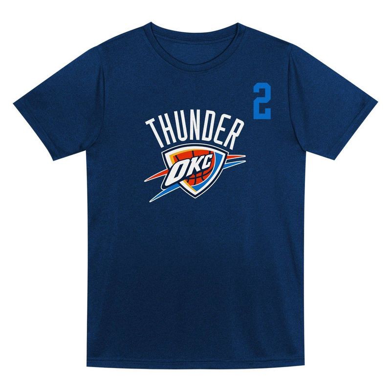 slide 2 of 3, NBA Oklahoma City Thunder Kids' Shai Gilgeous-Alexander Performance T-Shirt - XL, 1 ct