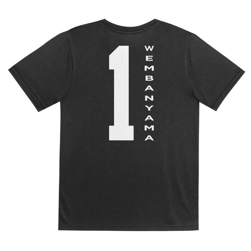 slide 3 of 3, NBA San Antonio Spurs Kids' Victor Wembanyama Performance T-Shirt - S, 1 ct
